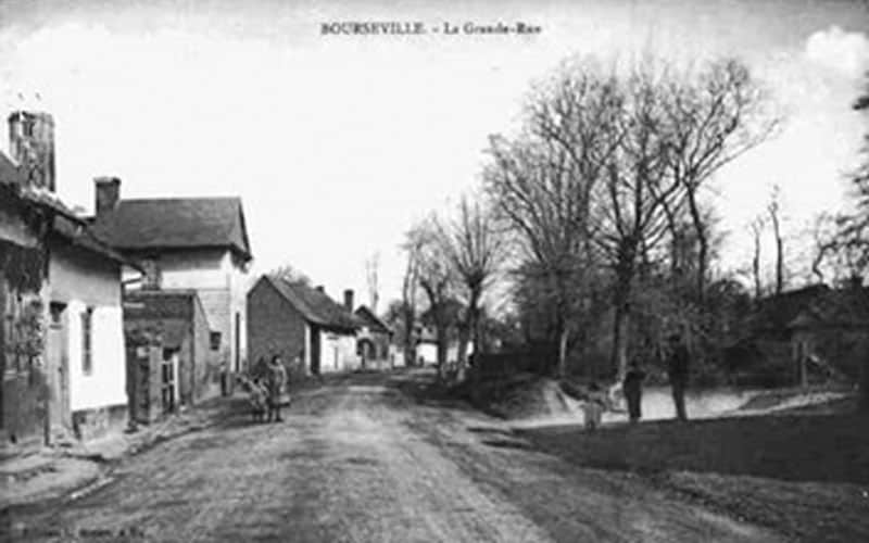 Installation eau potable à Bourseville en 1929